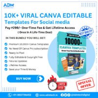 10000+ Viral Canva Editable Templates For Social media