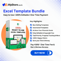 1000+ Excel Template Bundle