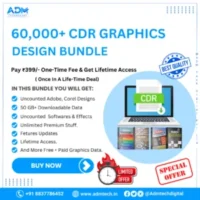 60,000+ Digital Graphics Design CDR/PSD Files Bundle