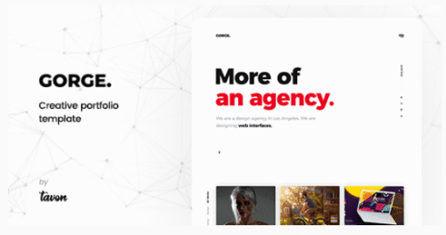 Gorge - Creative Portfolio Template