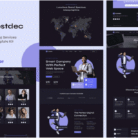 Hostdec - Website Hosting Services Elementor Template Kit