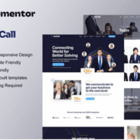 VoCall - Call Center & Telemarketing Elementor Template Kit
