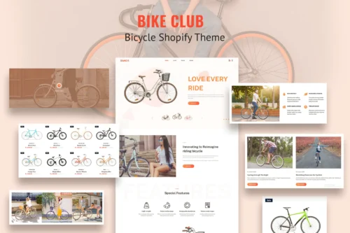 Bikez - Cycle Bike Shop Single Product Shopify Theme
