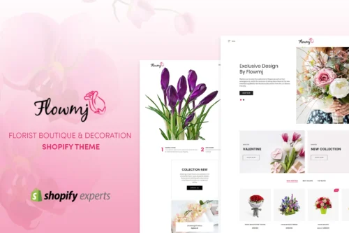 Flowmj - Florist Boutique & Decoration Shopify Theme
