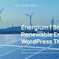 Energium | Alternative & Renewable Energy WordPress Theme