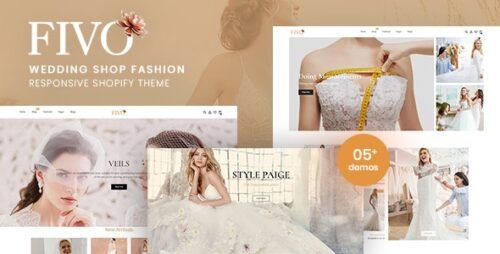 Fivo - Wedding Shop Fashion Shopify Theme