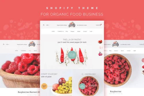 Foodly – One-Stop Shopify Grocery Shop, Shopify theme