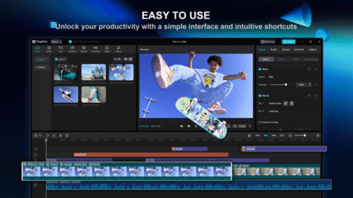 CapCut for PC, Free Video Editor