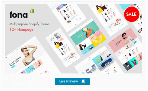 Fona – Premium Multipurpose Shopify Theme